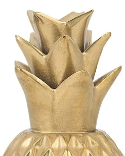 Dekorativ figur Ananas TYANA Keramik Guld