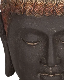 Dekorativ figur Buddha CARUM Keramik Sort