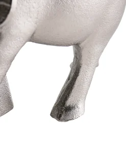 Dekorativ figur Elefant MIOGOST Metal Sølv
