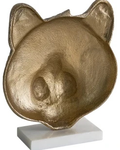 Dekorativ figur Tiger BROVA Metal Guld