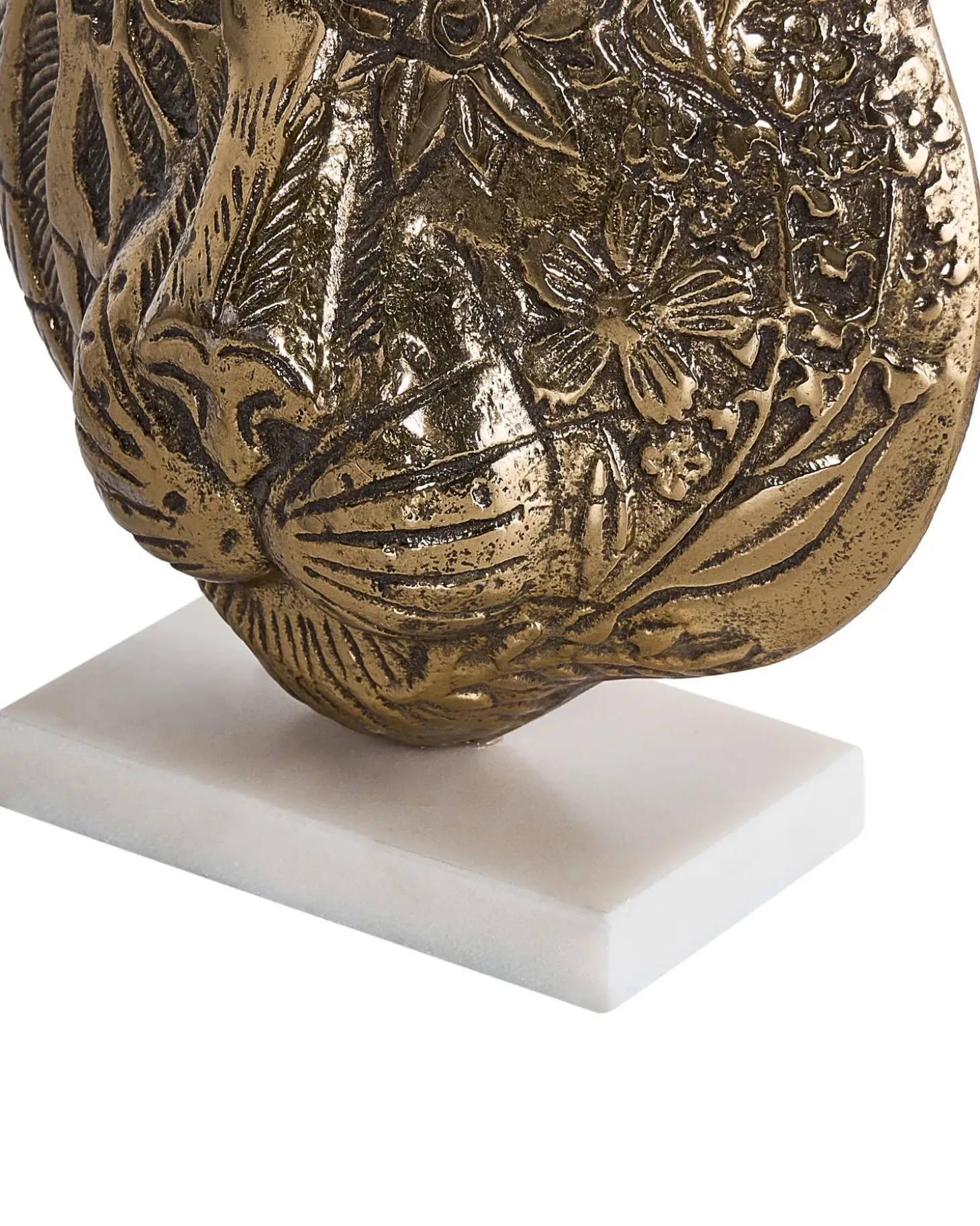 Dekorativ figur Tiger BROVA Metal Guld