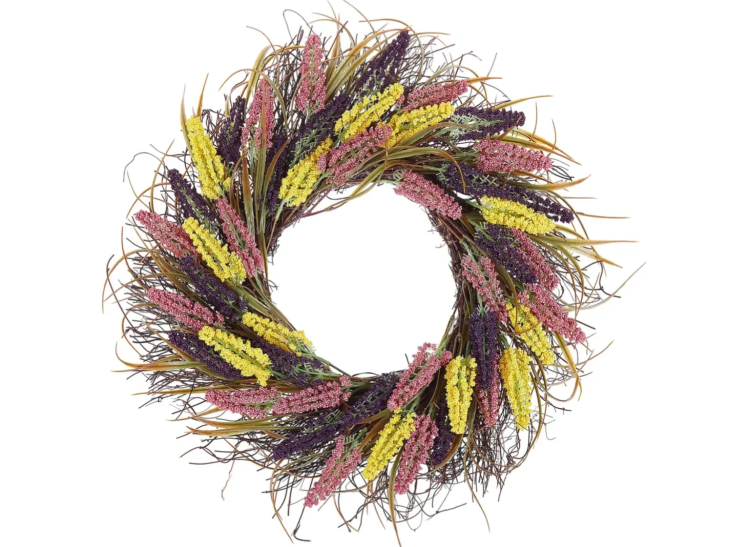 Dekorativ krans CANDELARIA 50 cm Multifarvet