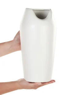 Dekovase APAMEA Stentøj 33 cm Hvid
