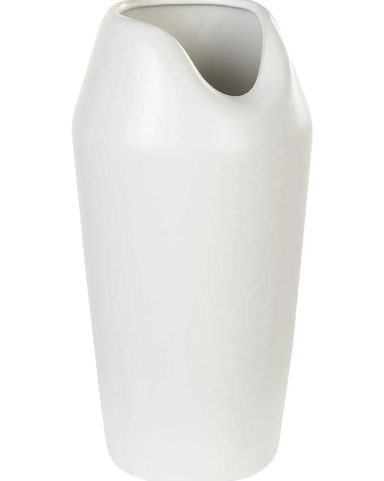 Dekovase APAMEA Stentøj 33 cm Hvid
