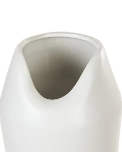 Dekovase APAMEA Stentøj 33 cm Hvid