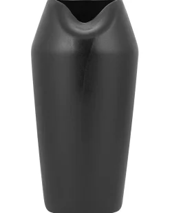 Dekovase APAMEA Stentøj 33 cm Sort