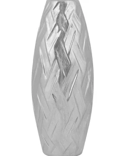 Dekovase ARPAD Stentøj 33 cm Sølv