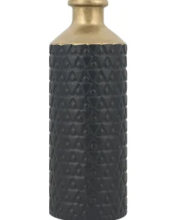 Dekovase ARSIN Stentøj 39 cm Sort