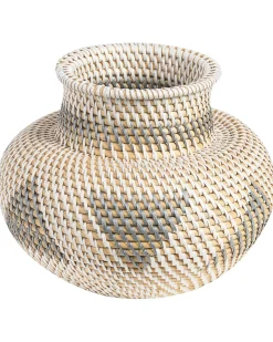 Dekovase ASAHAN Rattan 22 cm Naturlig
