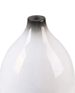 Dekovase BAEZA Keramik 46 cm Hvid