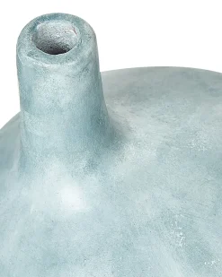Dekovase BENTONG Keramik 26 cm Himmelblå