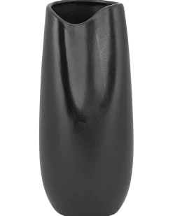 Dekovase DERBE Stentøj 32 cm Sort
