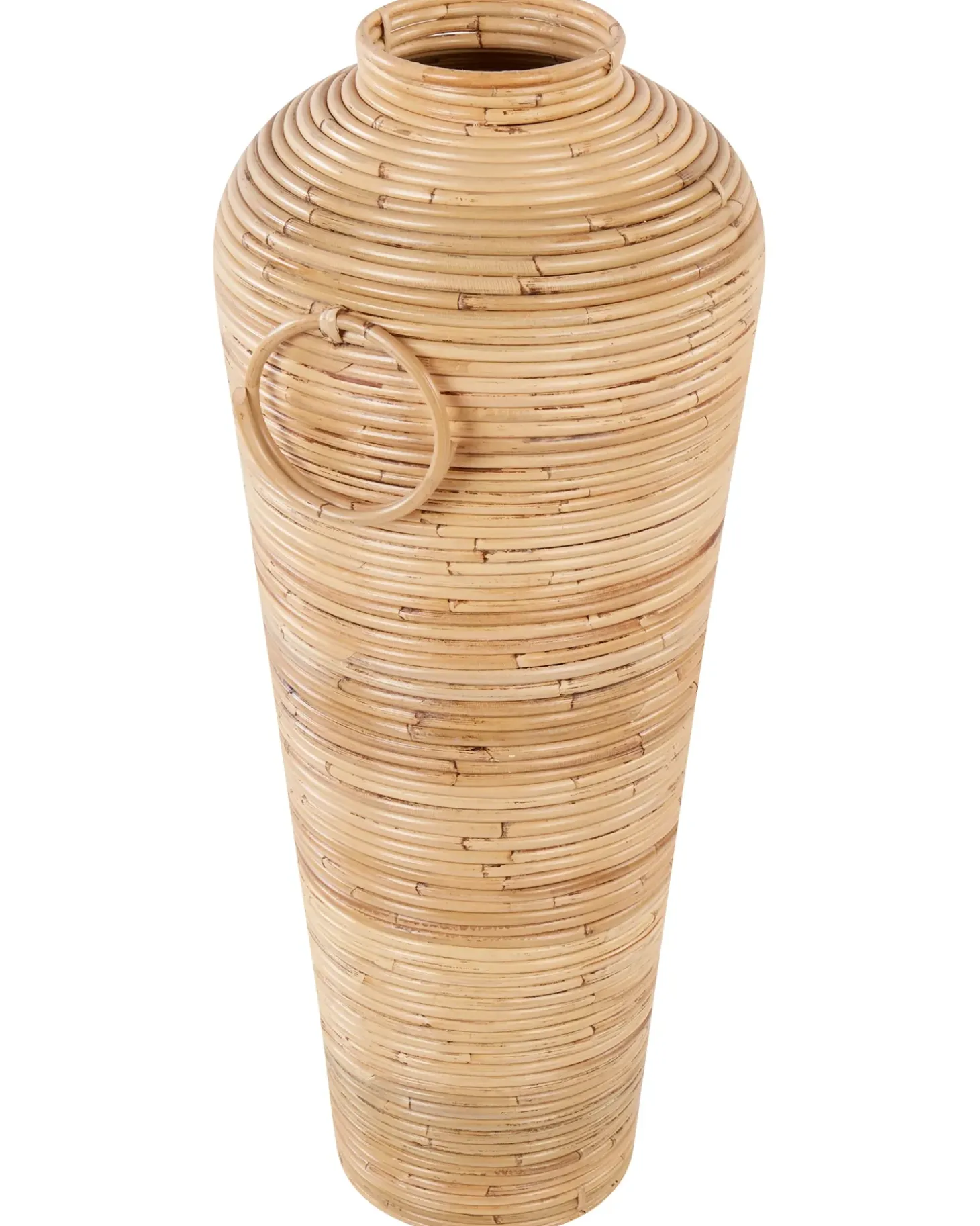 Dekovase ELATIA Rattan 70 cm Naturlig