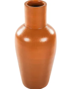 Dekovase KARFI Keramik 37 cm Orange