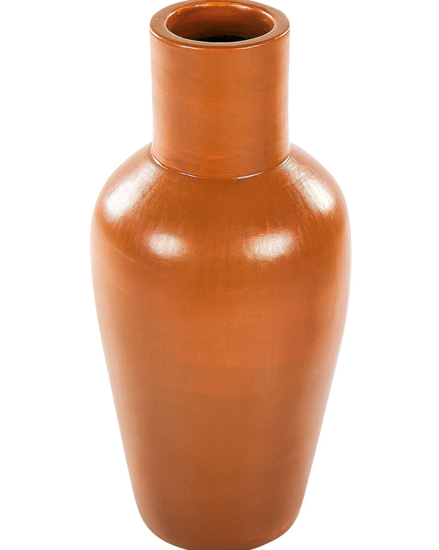 Dekovase KARFI Keramik 37 cm Orange