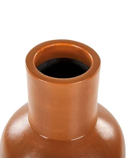 Dekovase KARFI Keramik 37 cm Orange