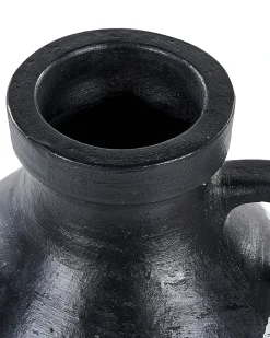 Dekovase MASSALIA Keramik 33 cm Hvid