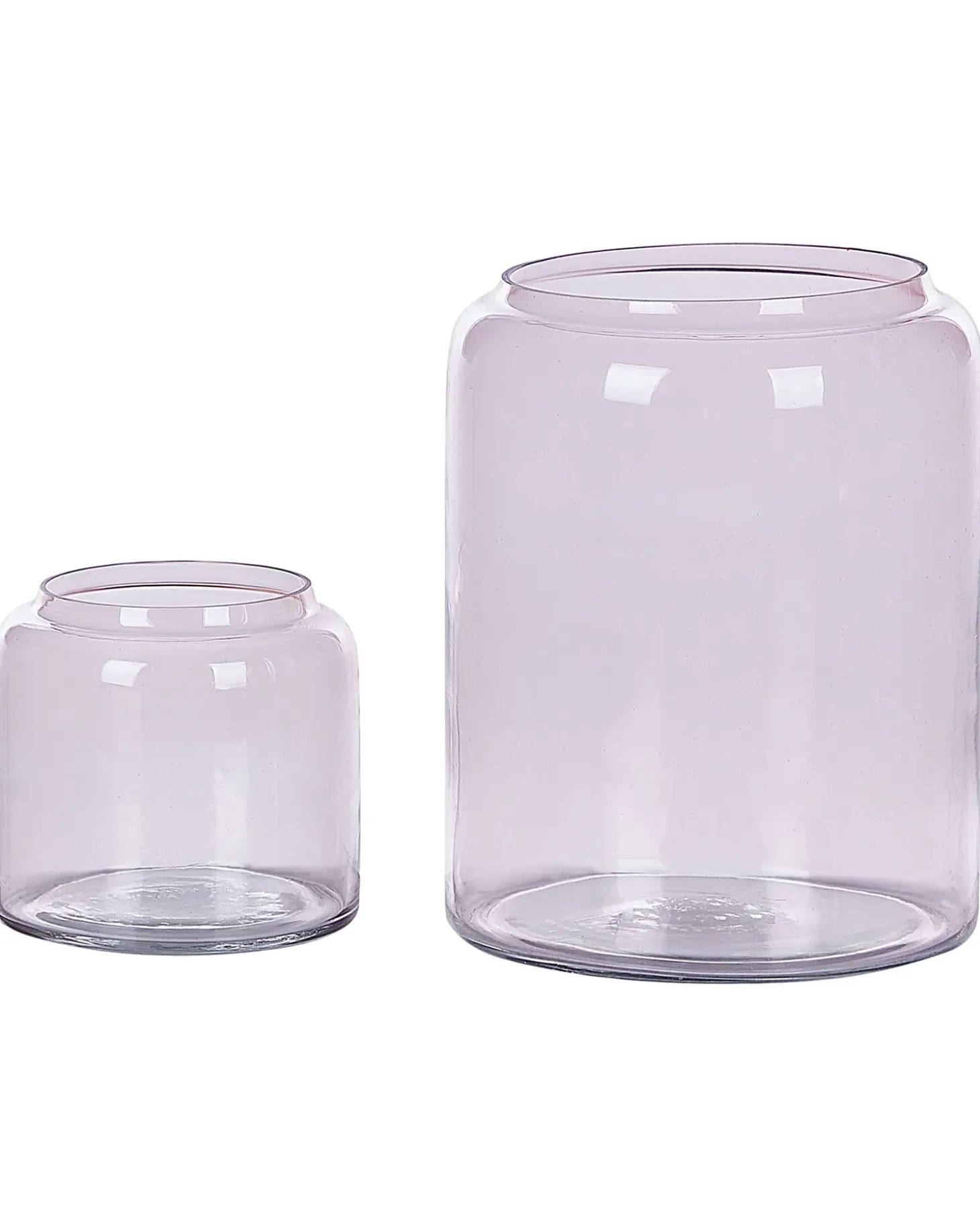 Dekovase RASAM Glas 20/11 cm Pastellrosa