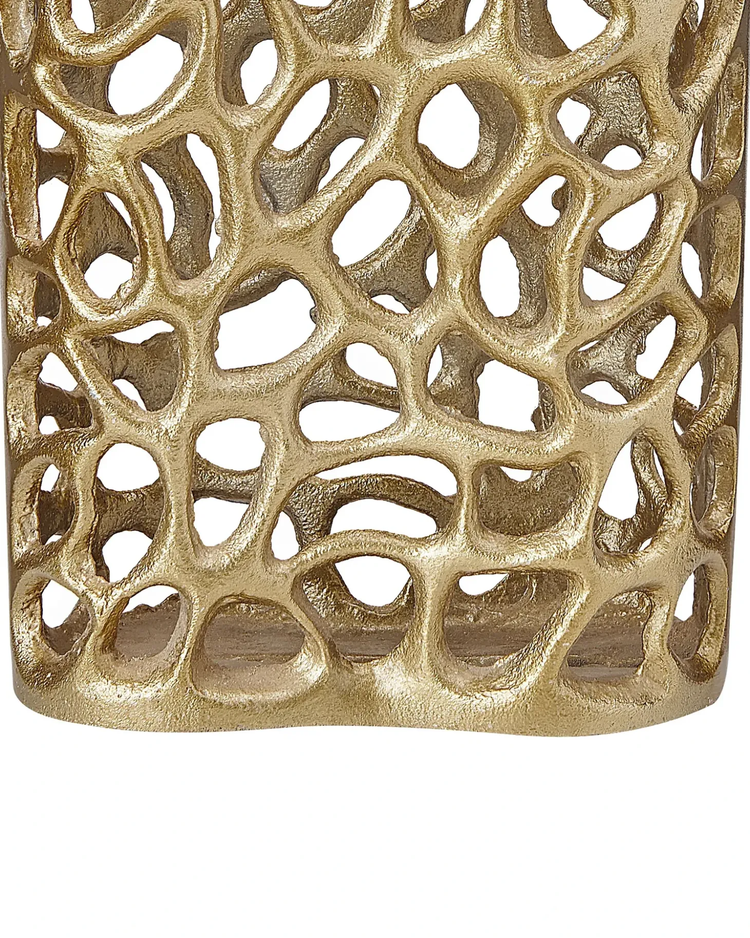 Dekovase SANCHI Metal 33 cm Guld
