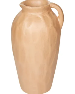 Dekovase TAIPING Keramik 46 cm Sand Beige