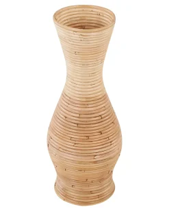 Dekovase TRINISA Rattan 50 cm Naturlig