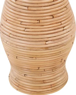 Dekovase TRINISA Rattan 50 cm Naturlig