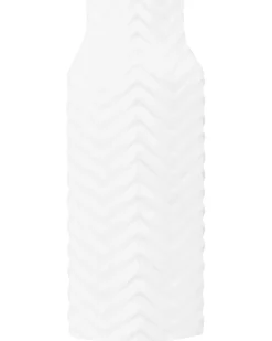 Dekovase XANTHOS Stentøj 32 cm Hvid