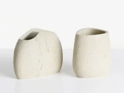 5-dele badeværelsessæt COATA Lys Beige