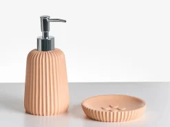 5-dele badeværelsessæt POZUZO Orange