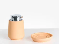 4-dele badeværelsessæt SUCHES Orange