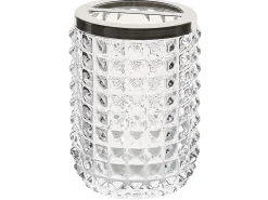4-dele badeværelsessæt TAPIA Glas Transparent