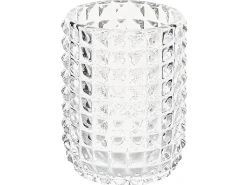 4-dele badeværelsessæt TAPIA Glas Transparent