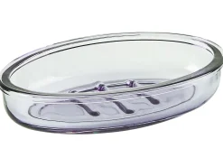 4-dele badeværelsessæt TELMA Glas Lilla
