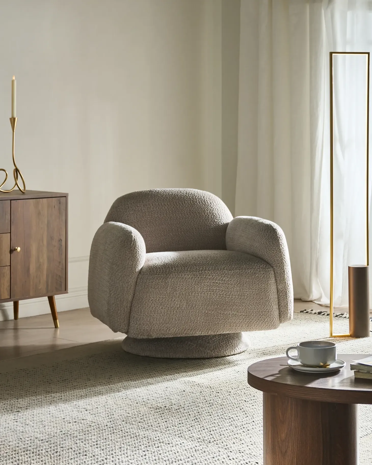 Dreje stol AAPUA Beige