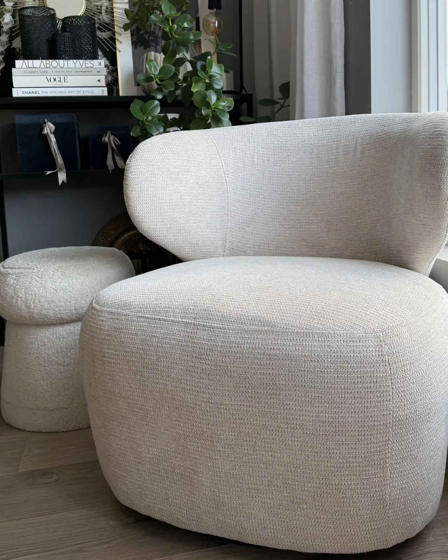 Dreje stol ALVDAL Beige