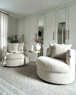Dreje stol DALBY Lys Beige