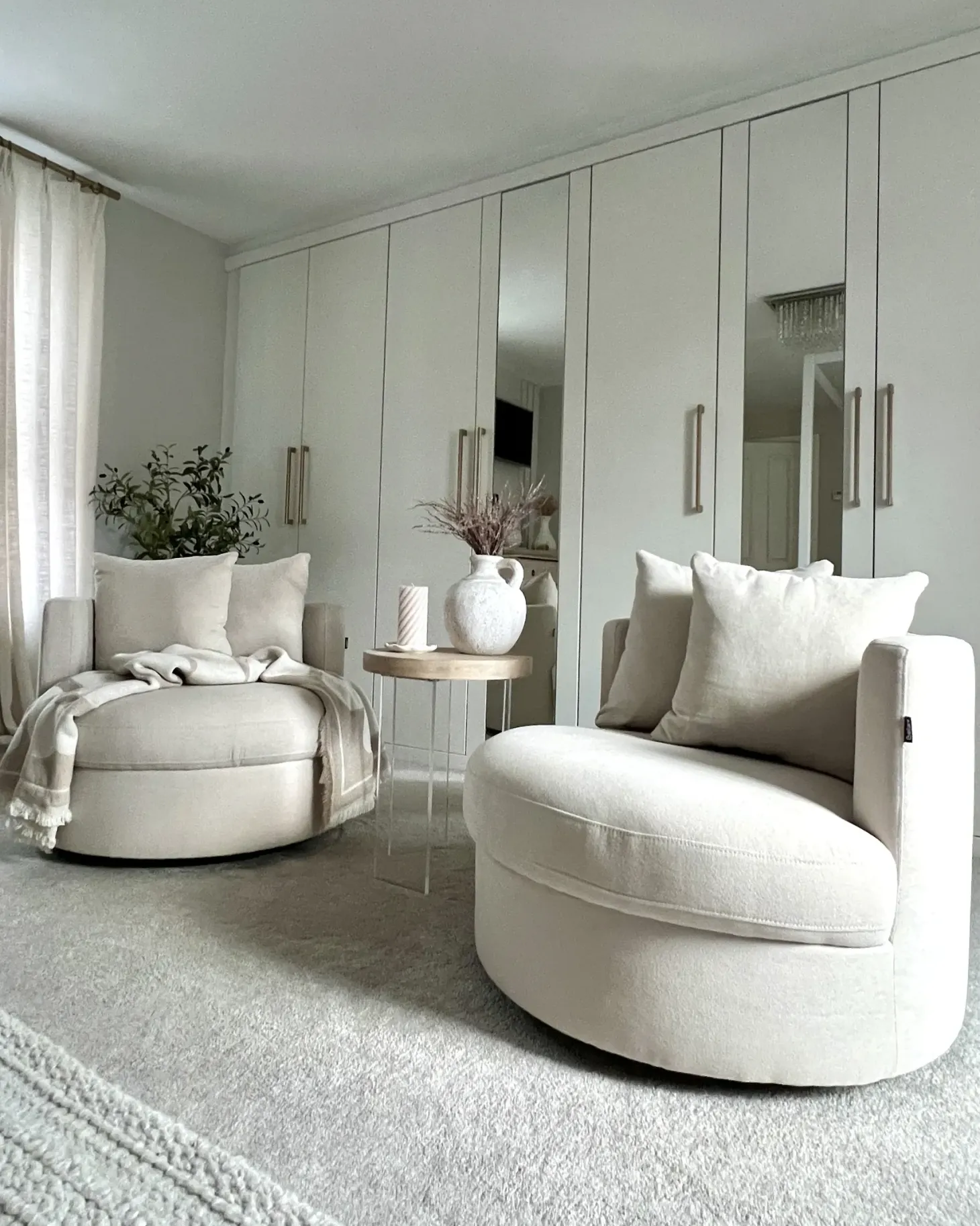 Dreje stol DALBY Lys Beige