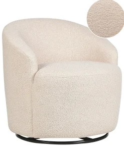 Dreje stol DAVIK Boucle Beige
