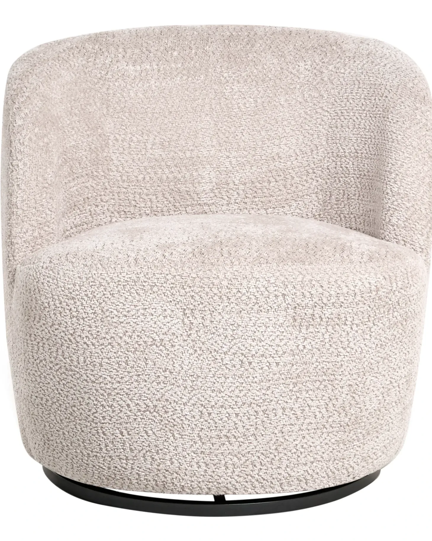 Dreje stol KUOLPA Chenille Beige