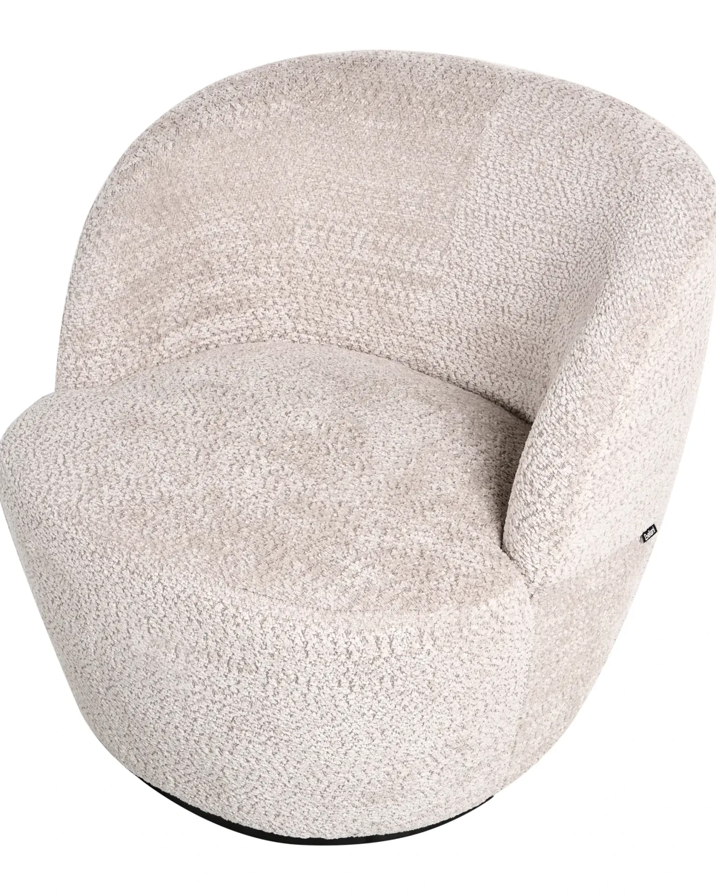 Dreje stol KUOLPA Chenille Beige