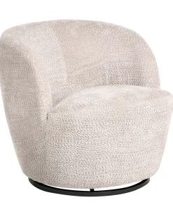 Dreje stol KUOLPA Chenille Beige