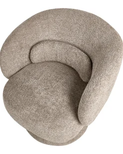 Dreje stol LIEKSA Boucle Beige