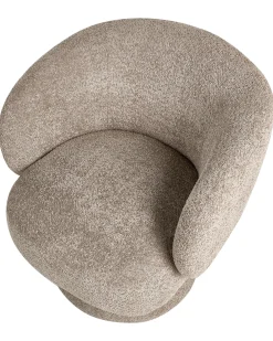 Dreje stol LIEKSA Boucle Beige