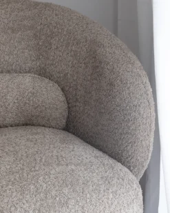 Dreje stol LIEKSA Boucle Beige