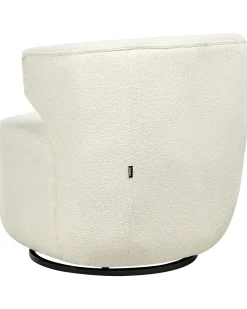 Dreje stol MOLLEBY Boucle Cremehvid