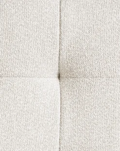 Dreje stol MOLLE II med fodskammel Lys Beige
