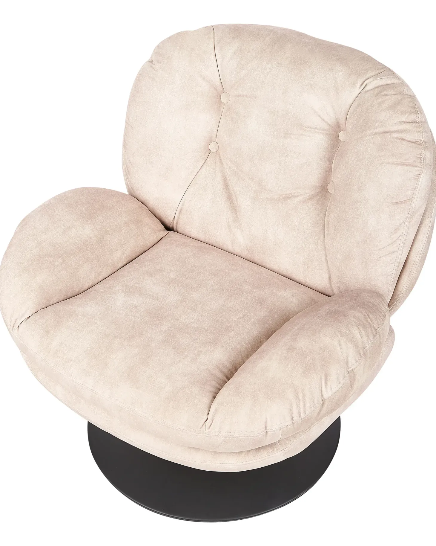 Dreje stol NOLVIK Velour Lys Beige