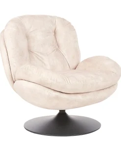 Dreje stol NOLVIK Velour Lys Beige