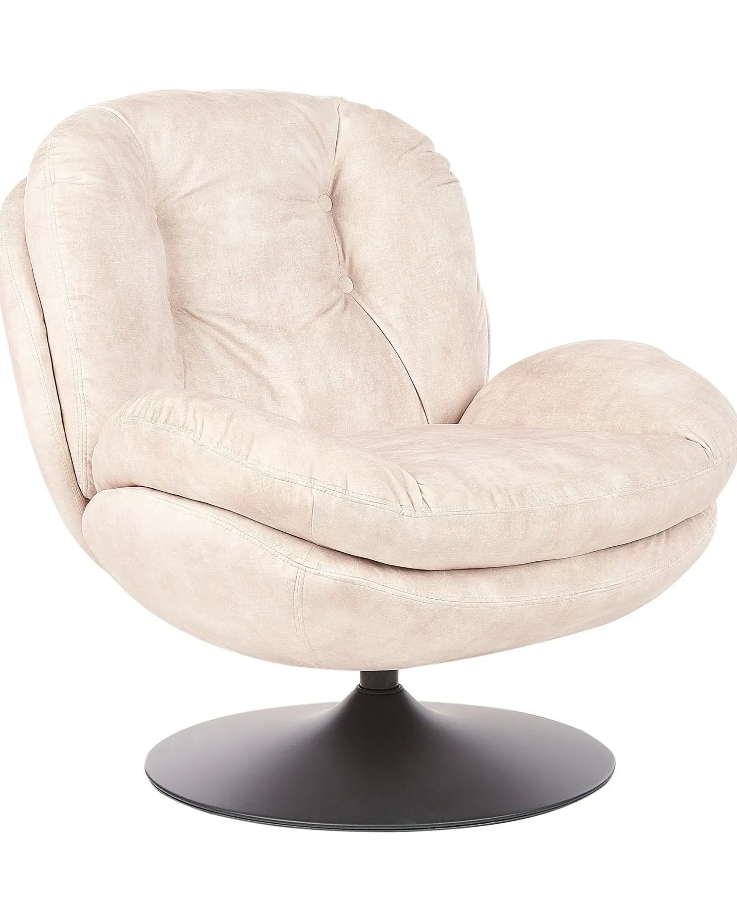 Dreje stol NOLVIK Velour Lys Beige