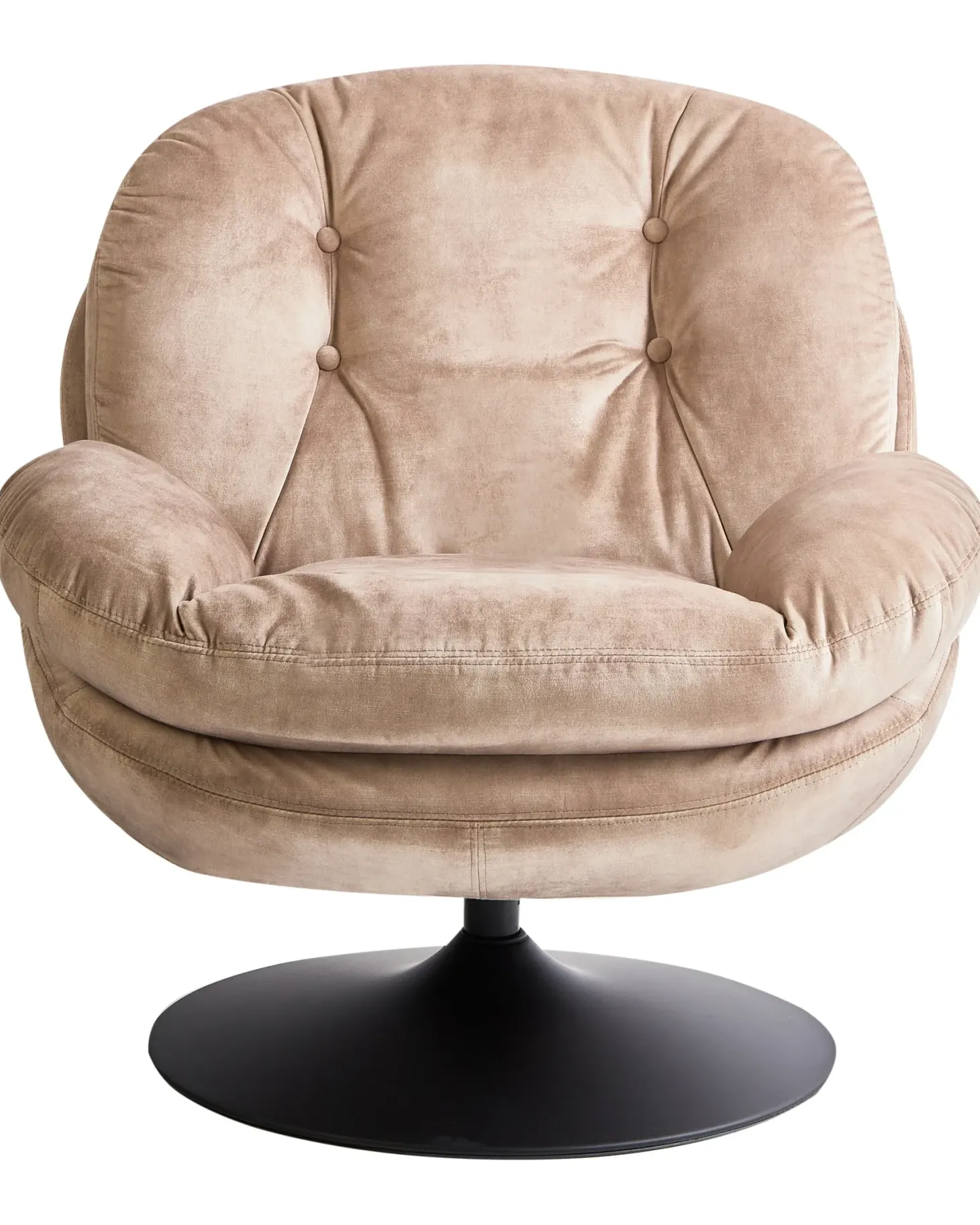 Dreje stol NOLVIK Velour Sand Beige